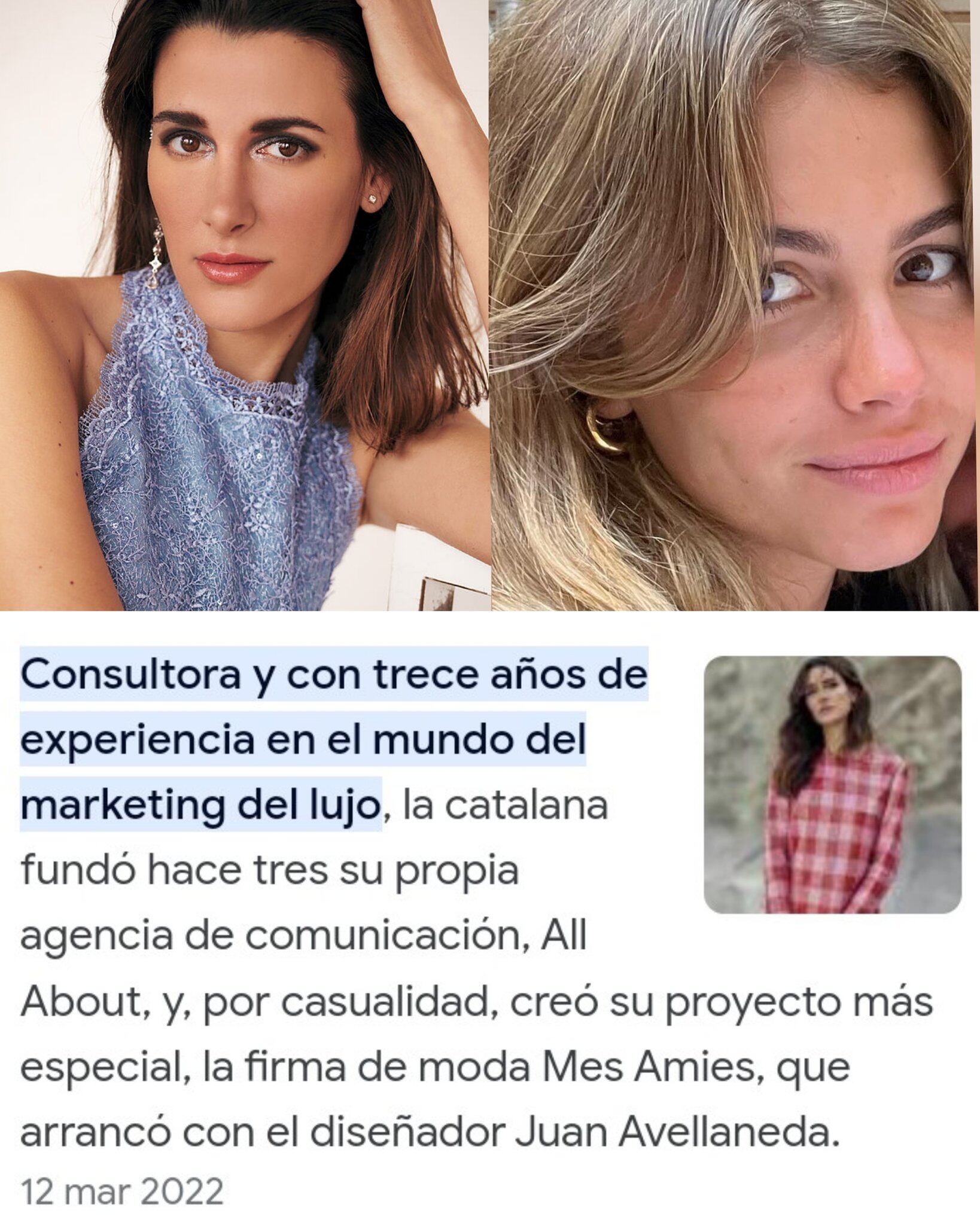Ambas mujeres se siguieron en redes sociales y despertaron reacciones.