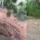 Fuertes lluvias en Santa Marta.