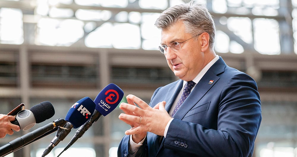Andrej Plenkovic, primer ministro croata. 