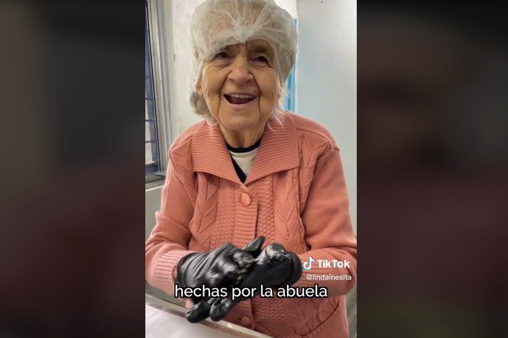 La abuelita se volvió popular en Tik Tok por sus recetas