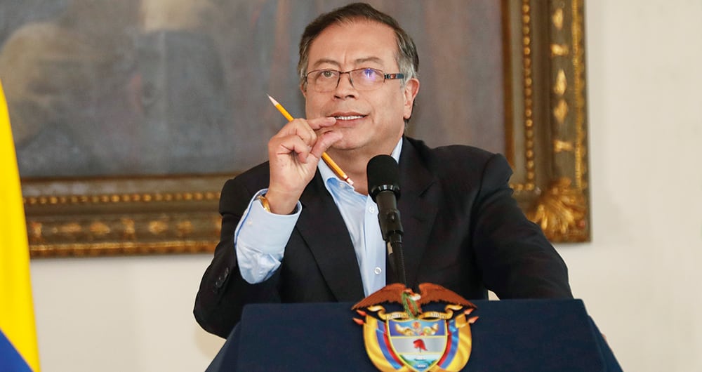 gustavo petro Presidente de Colombia 