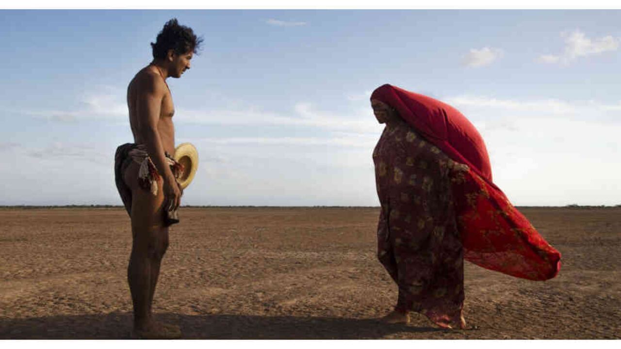 Una de las escenas más icónicas de la película: un baile tradicional wayüu