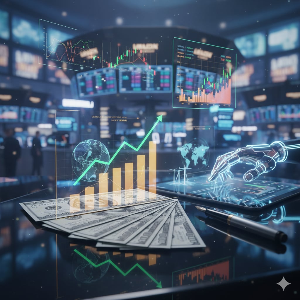 Invertir en dólares es más fácil en el surgimiento de fintech que permiten esta alternativa. Foto: Creada con Gemini AI.