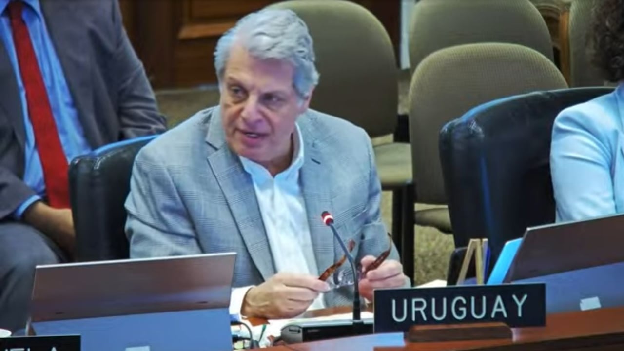 Embajador de Uruguay ante la OEA se despachó contra Maduro en plena sesión