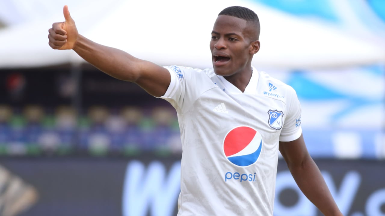 Andrés Román, jugador de Millonarios. Foto: Prensa Dimayor