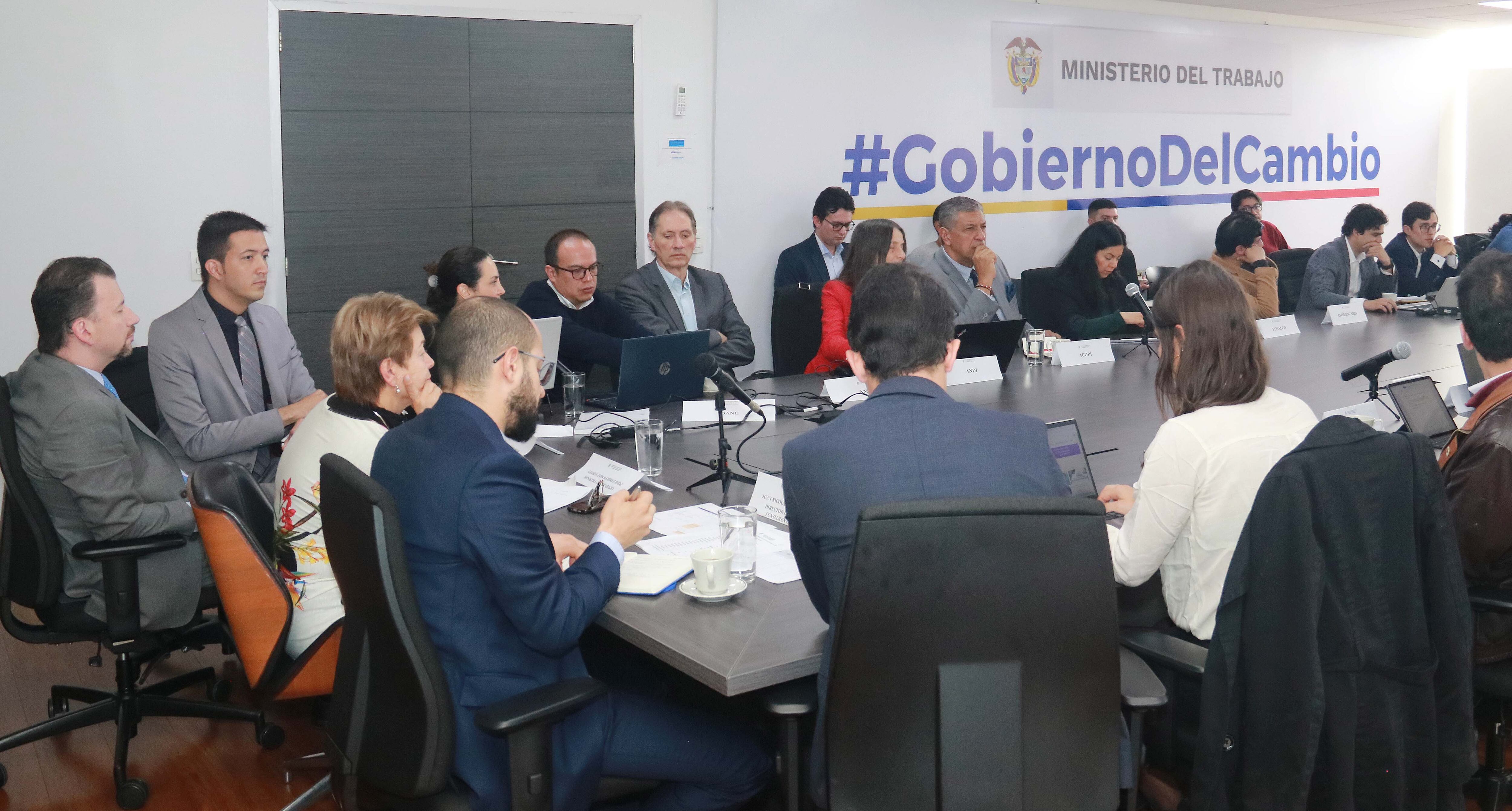 Reunión Subcomisión de Productividad Ministerio de Trabajo