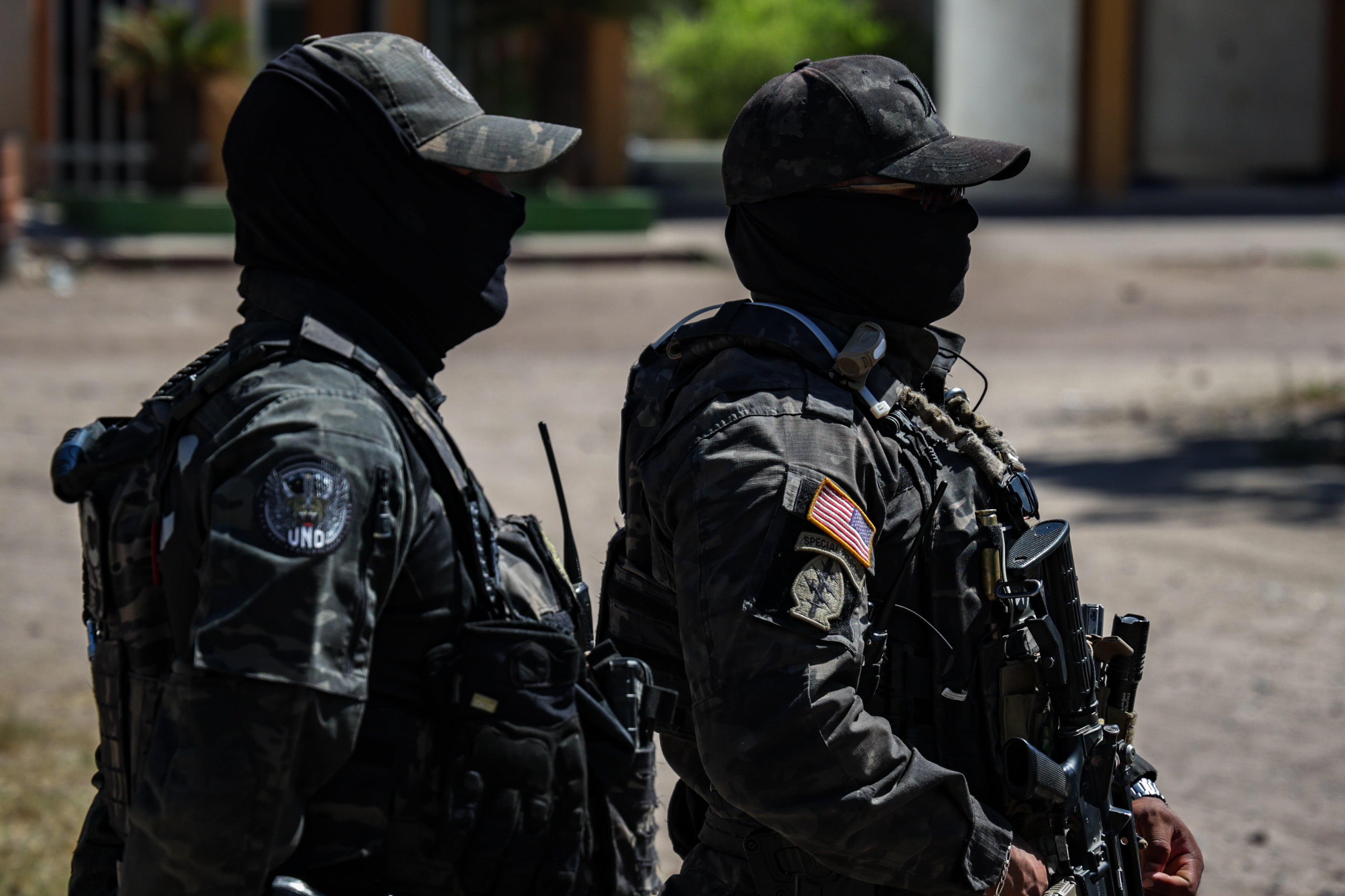 Tropas de las Fuerzas Especiales de la Marina de México