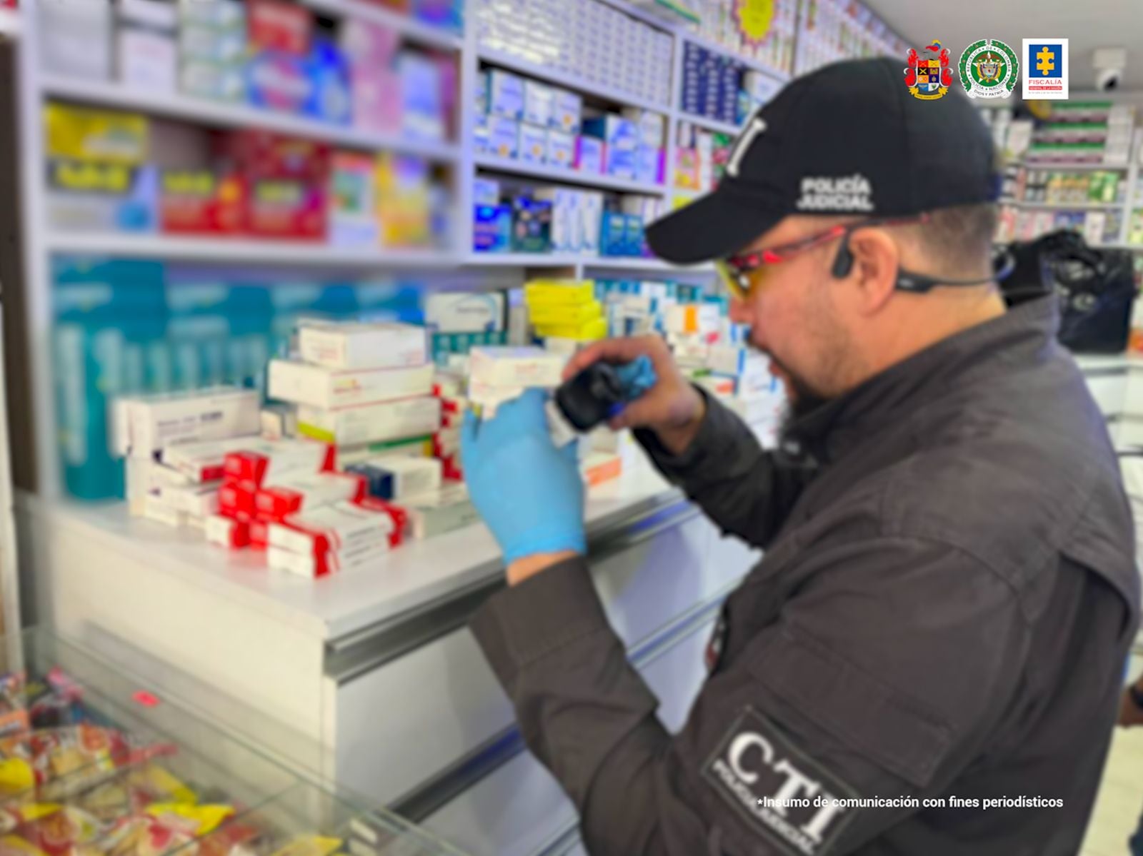 Fueron incautadas 45 toneladas de medicamentos falsificados.