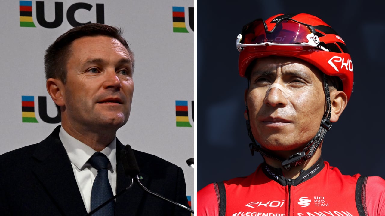 David Lappartient, presidente de la UCI, festejó la prohibición del tramadol