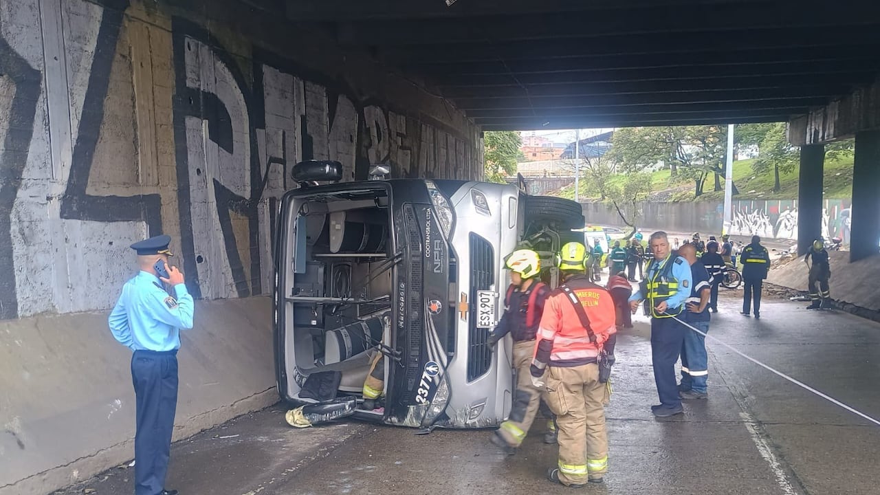 Este domingo, 10 de noviembre, se registró accidente de tránsito en Medellín.