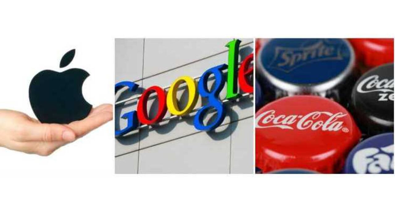 Las marcas más representativas del mercado global.