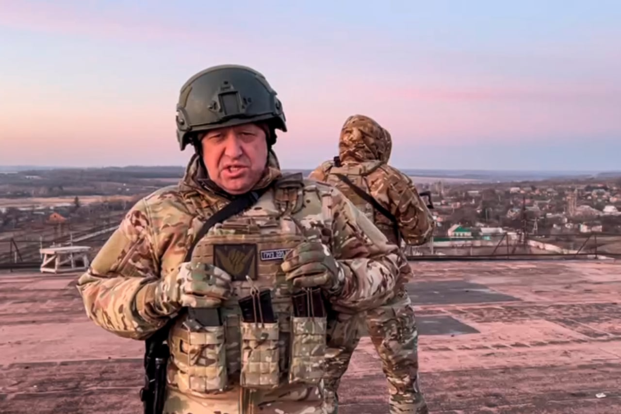 Yevgueni Prigozhin, líder y propietario de l grupo paramilitar Wagner.