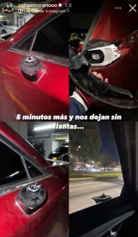 Sebastián Moreno víctima de robo en Bogotá.