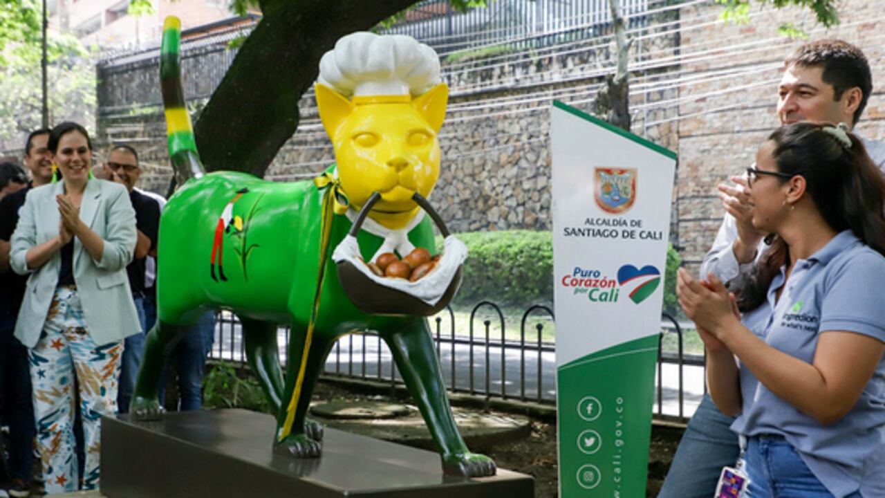 La Gata Pandebonera es un regalo para Cali en el marco de la celebración de los 90 años de fundación de Ingredion.
