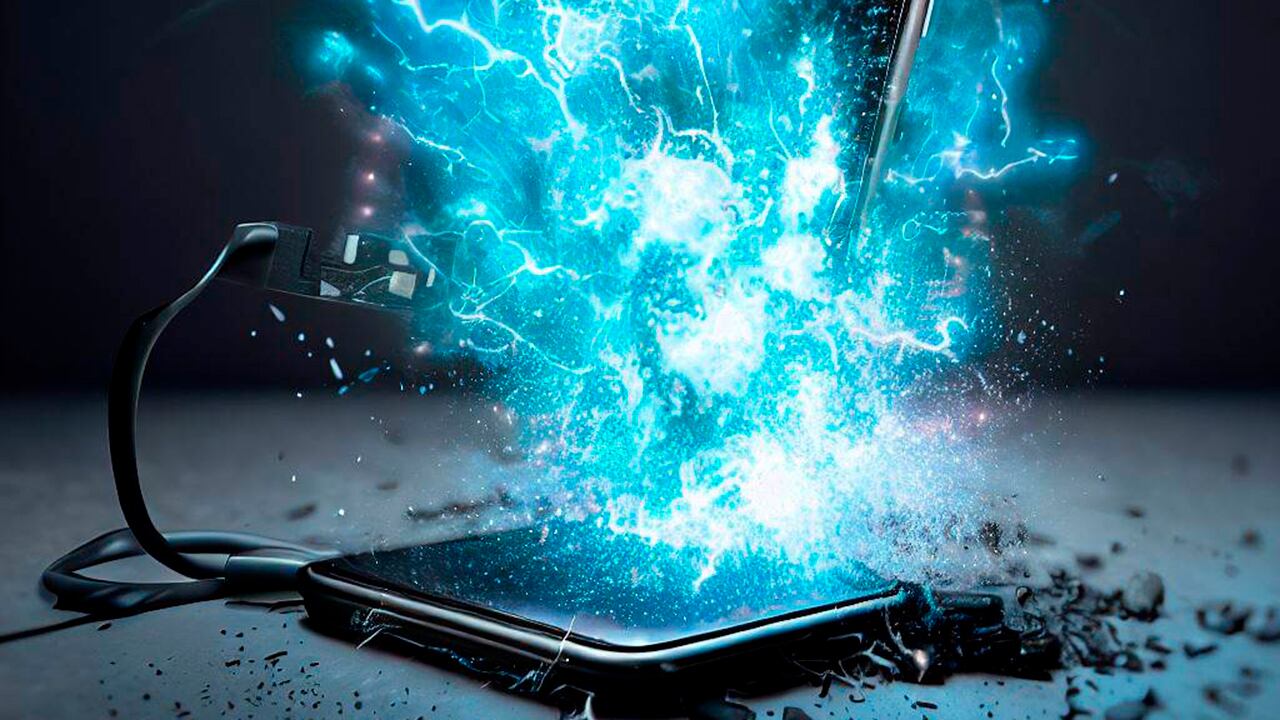 El uso de cargadores piratas puede causar que un celular explote