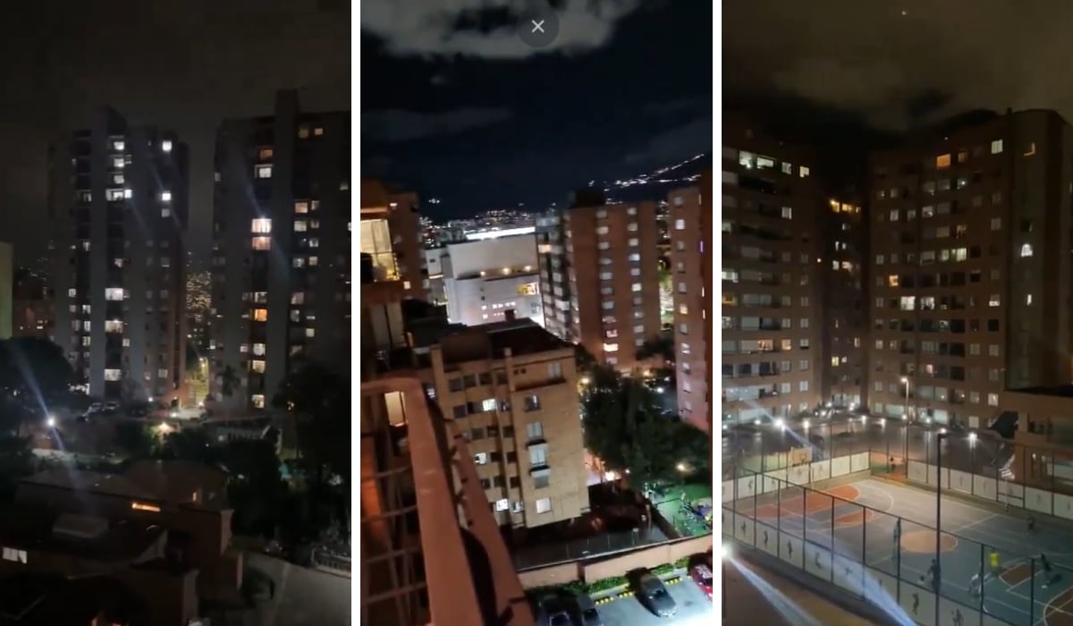 La protesta con cacerolazos en medio de este 1 de mayo en Colombia.