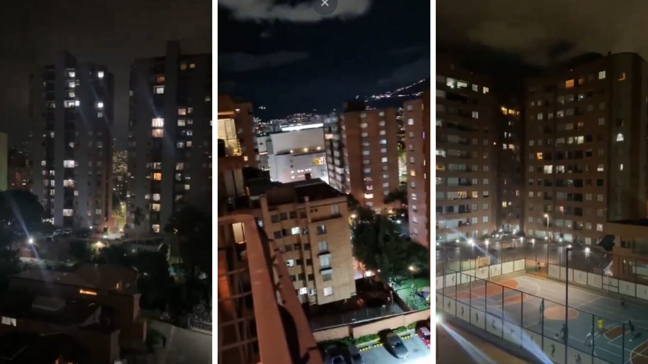 La protesta con cacerolazos en medio de este 1 de mayo en Colombia.