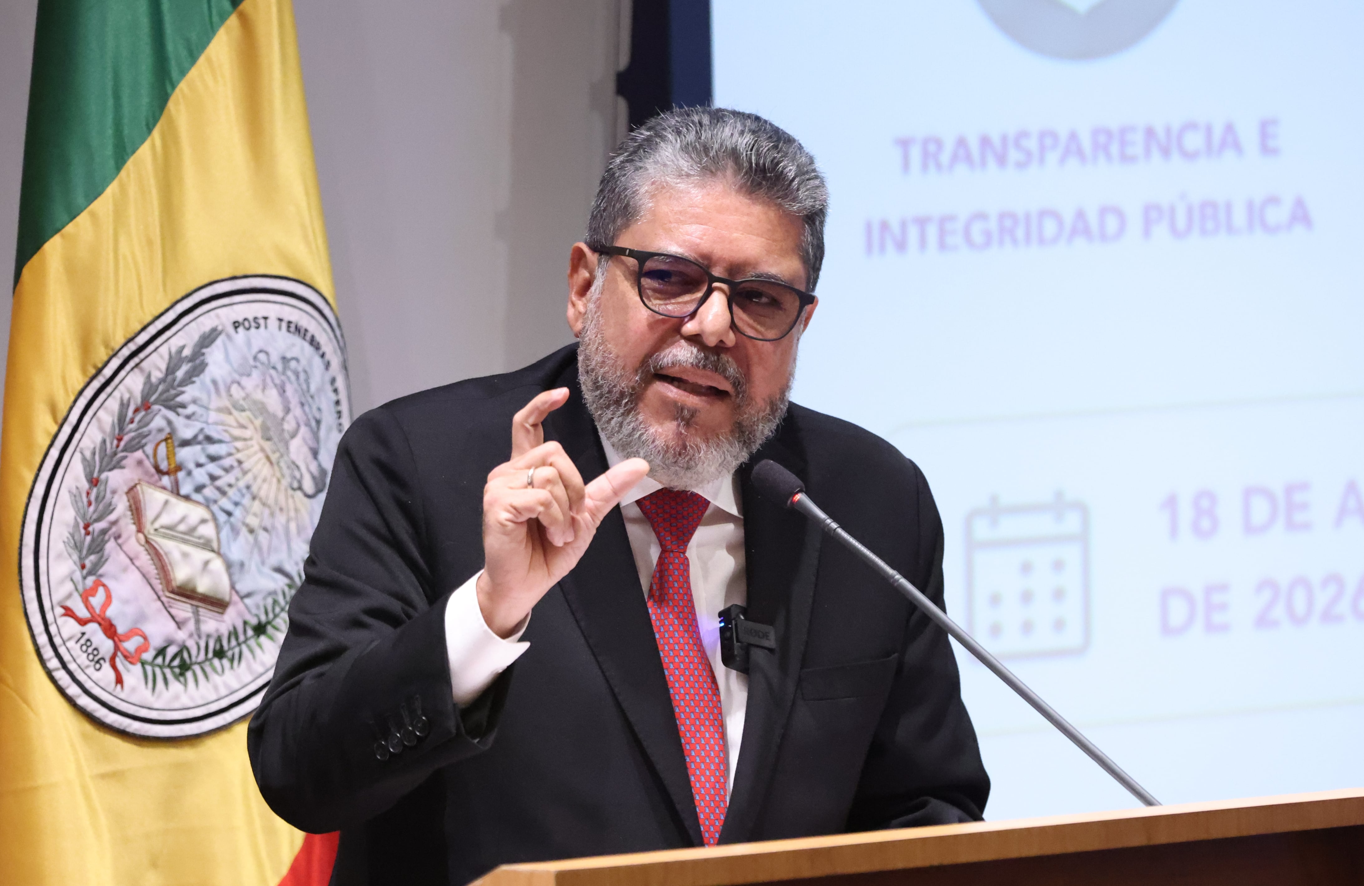 DÍA NACIONAL DE LUCHA CONTRA LA CORRUPCIÓN 18 agosto 2026
Contralor General de la República Dr. Carlos Hernan Rodríguez Becerra