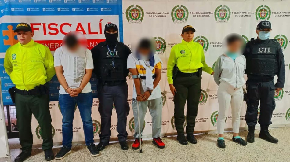 Capturados por presunto homicidio de vietnamita en Medellín.