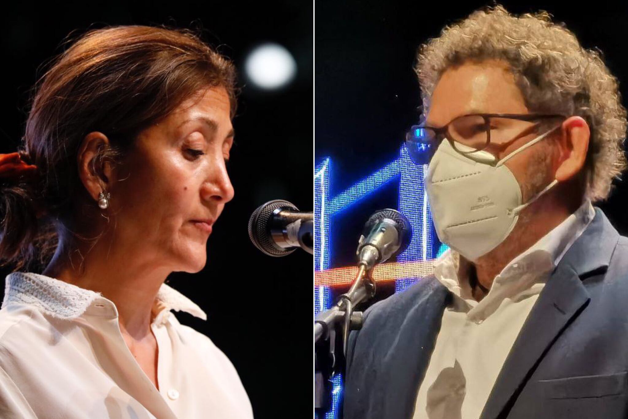 Íngrid Betancourt y Pastor Alape