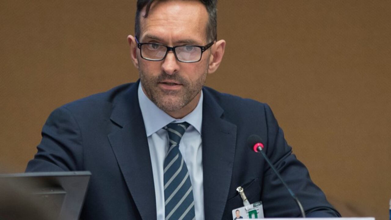 Roger Carstens, quien llegó a Caracas a bordo del avión Phoenix Air Gulfstream III, operado por la Agencia Central de Inteligencia (CIA).