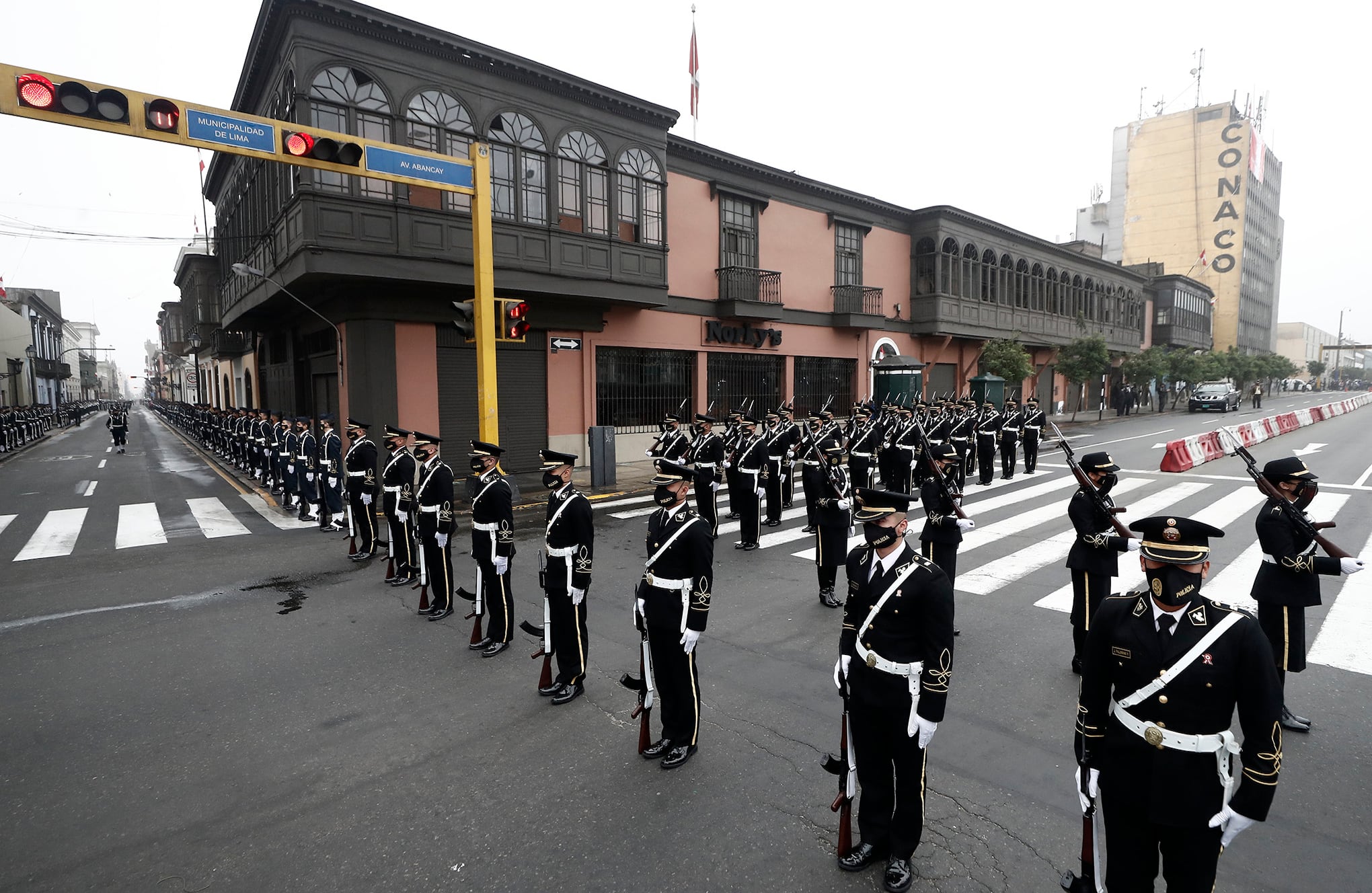 Toma de posesión de Pedro Castillo como presidente de Perú.