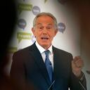 El ex primer ministro británico Tony Blair da un discurso en la British Academy en Londres el 14 de diciembre de 2018. (AP Foto/Frank Augstein, File)