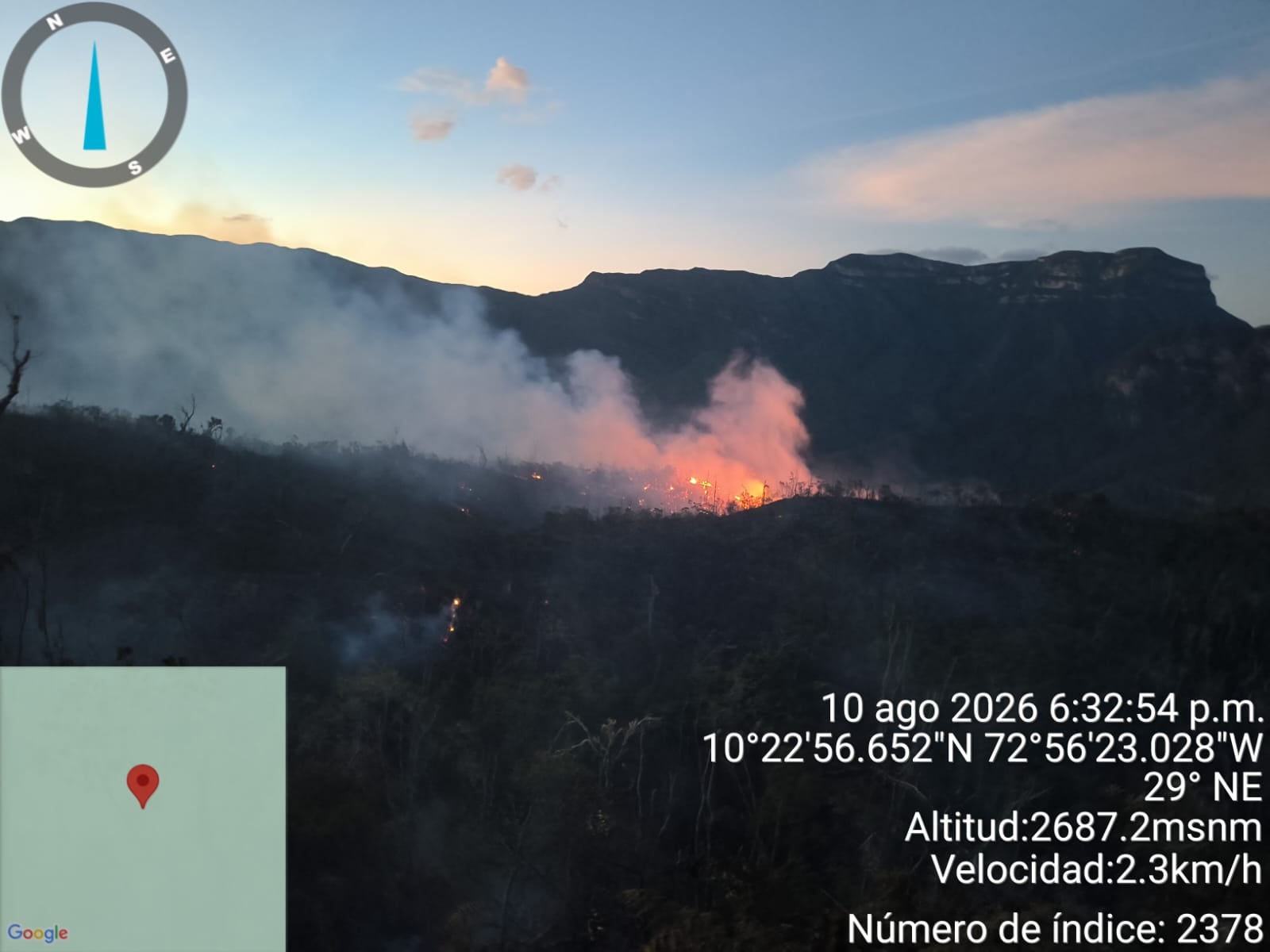IUCN advierte por riesgo de incendios forestales ante sequía y altas temperaturas
