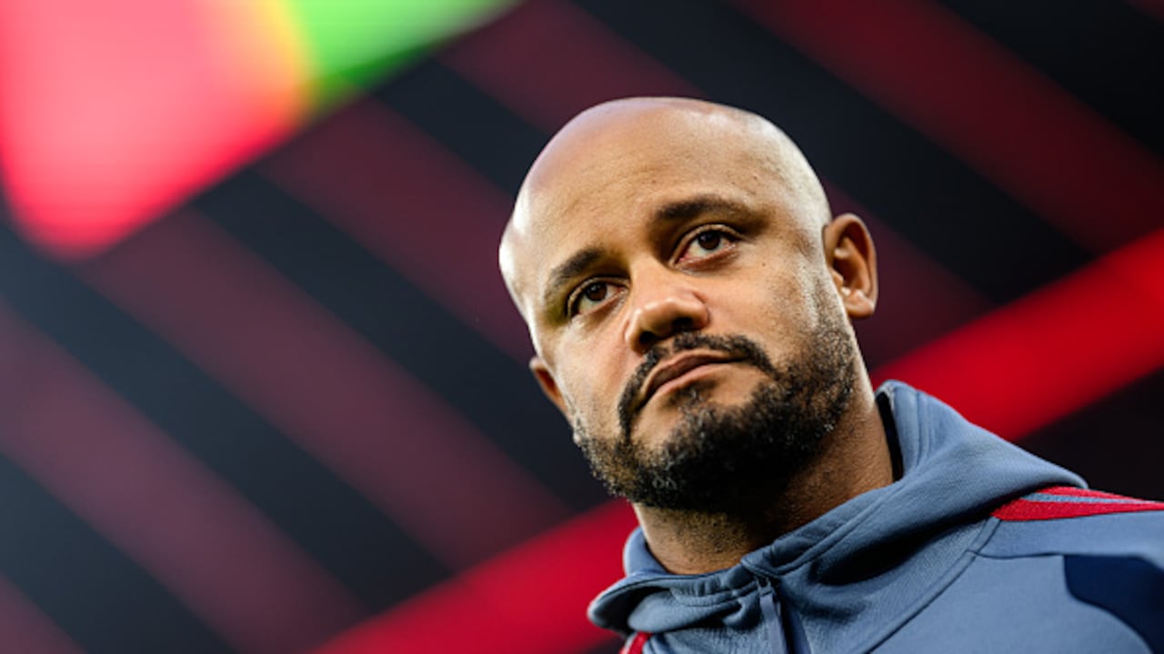 Vincent Kompany, director técnico del Bayern Múnich de Alemania.