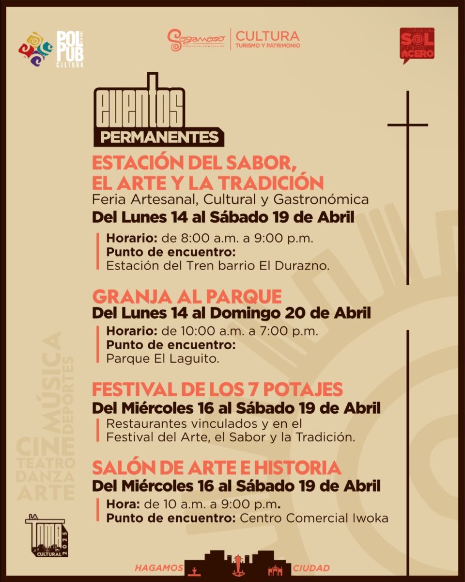 Agenda cultural en Sogamoso