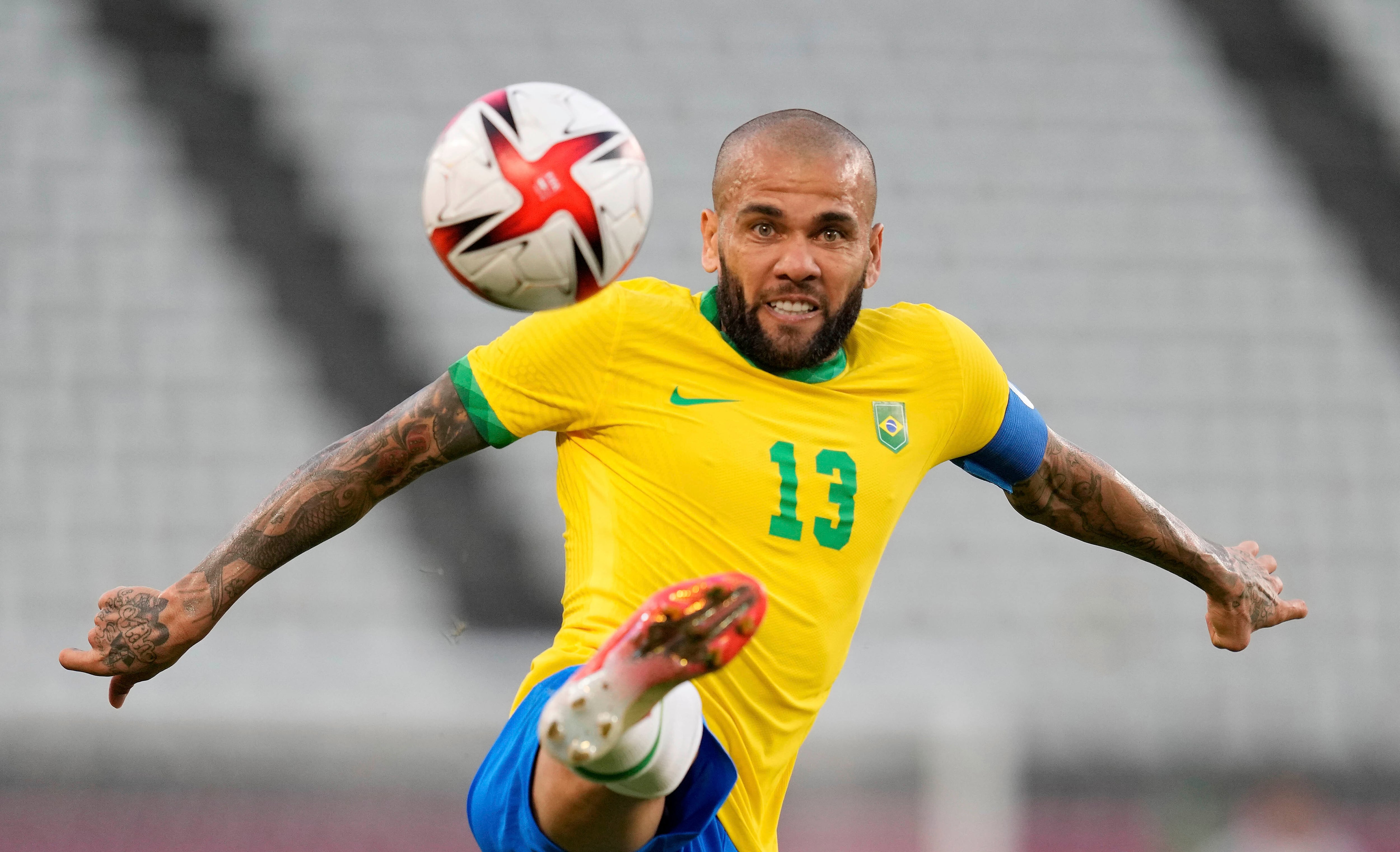 Dani Alves, futbolista brasileño.