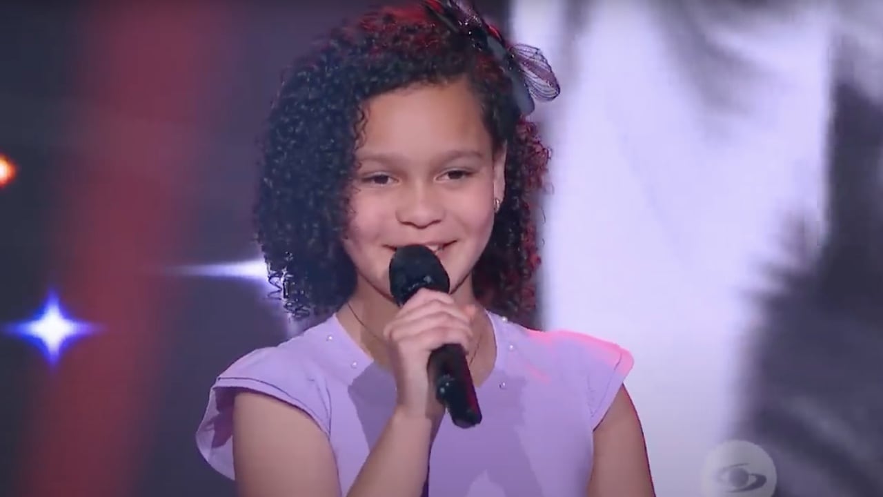 Ineris Estrella Parra González de Venezuela y con 11 años de edad, pasó por el escenario de la Voz Kids