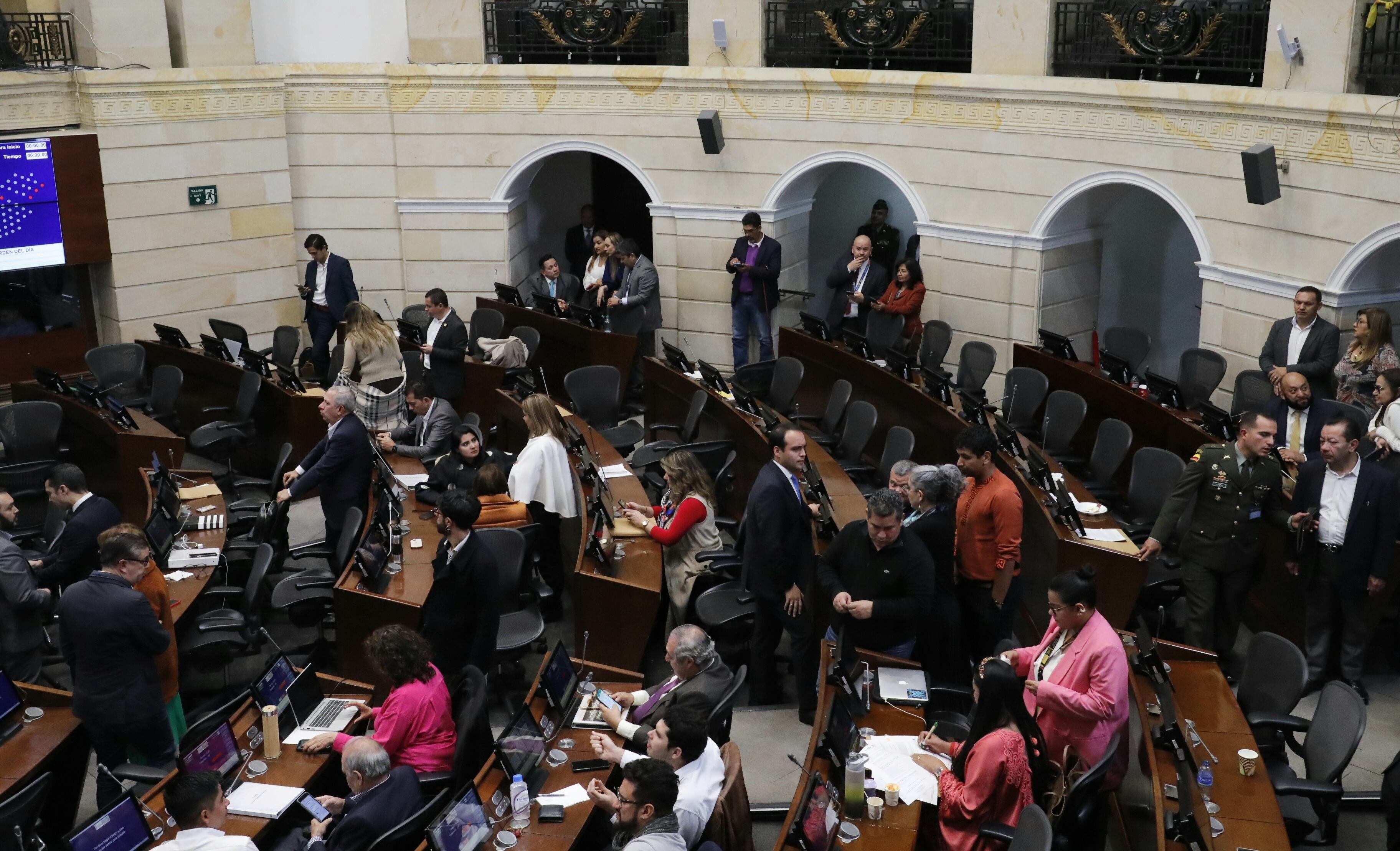 En votación del nuevo Presidente del Senado, Senado de la República