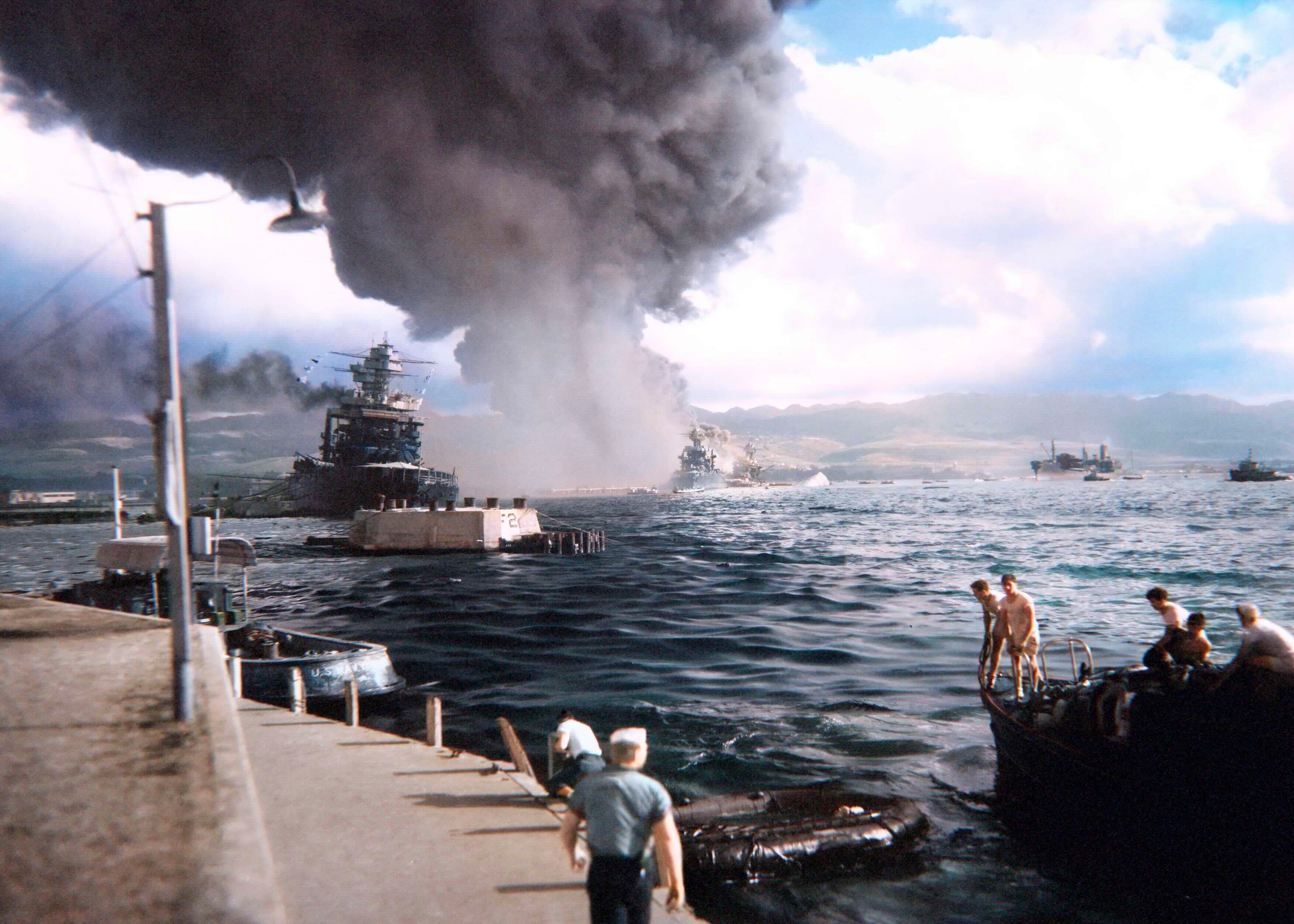 History Channel - Official U.S. Navy Photograph, now in the collections of the National Archives (2017/06/13)