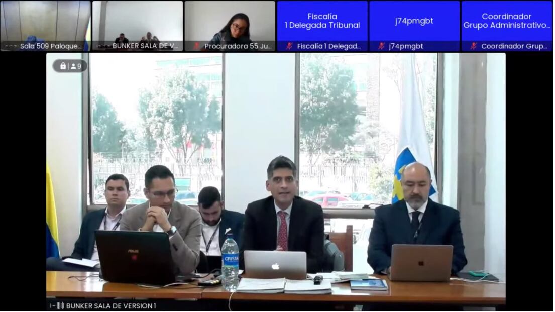 Audiencia de legalización de captura de Nicolás Petro