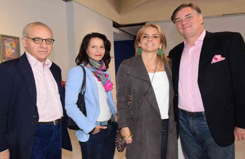 Diego Muñoz, Adriana Vásquez, Letty Gnecco y Alastair Seymour. 