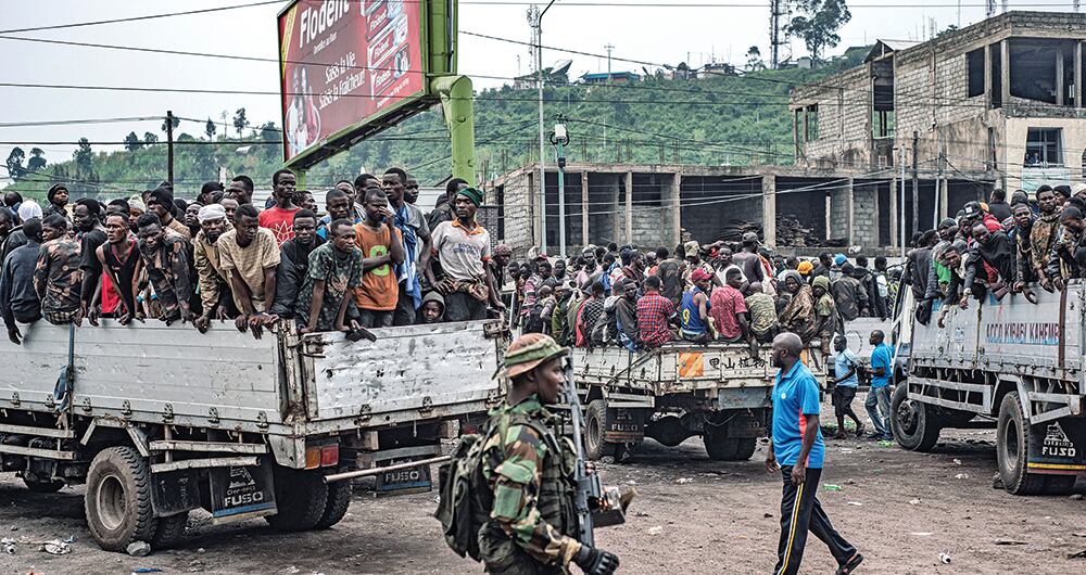 El grupo armado M23 ha tomado el control de las ciudades más importantes de República democrática del Congo.