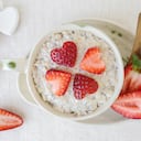 Avena con fresas