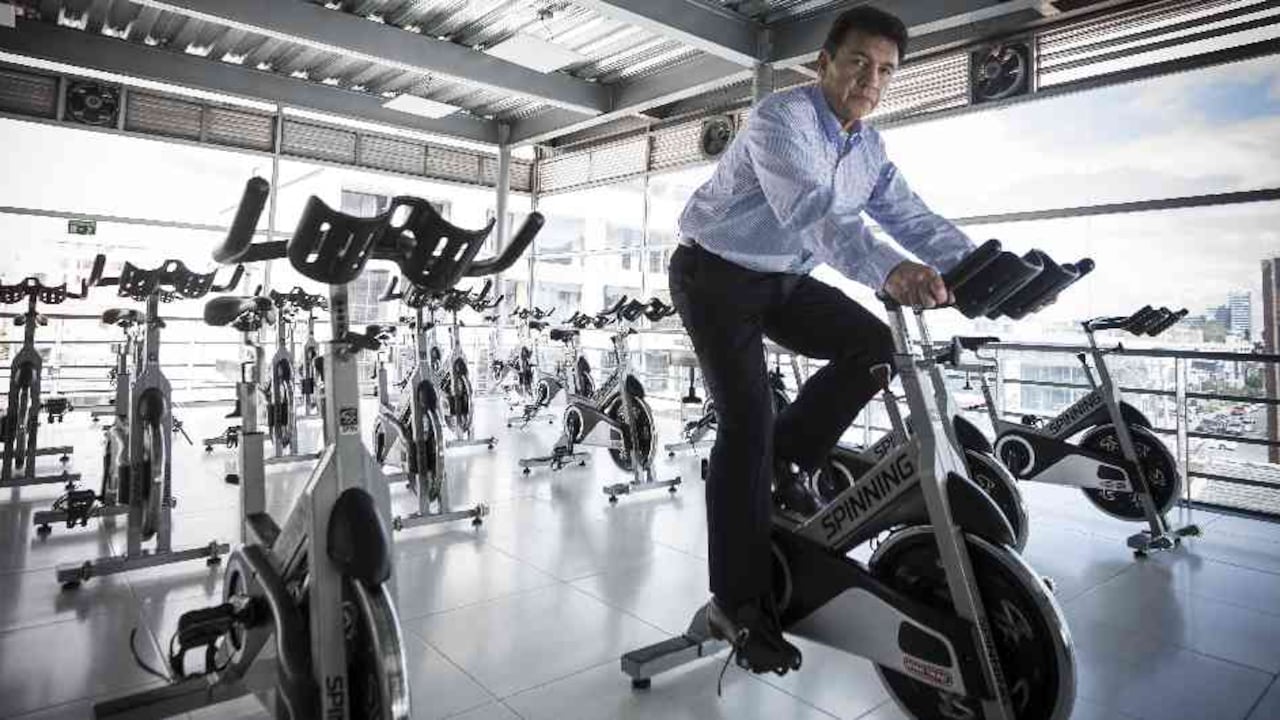 Óscar Gómez, fundador de la cadena de gimnasios Hard Body. Foto: Dinero