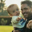 Lincoln Palomeque cada vez que puede comparte contenidos con su hijo Salvador.