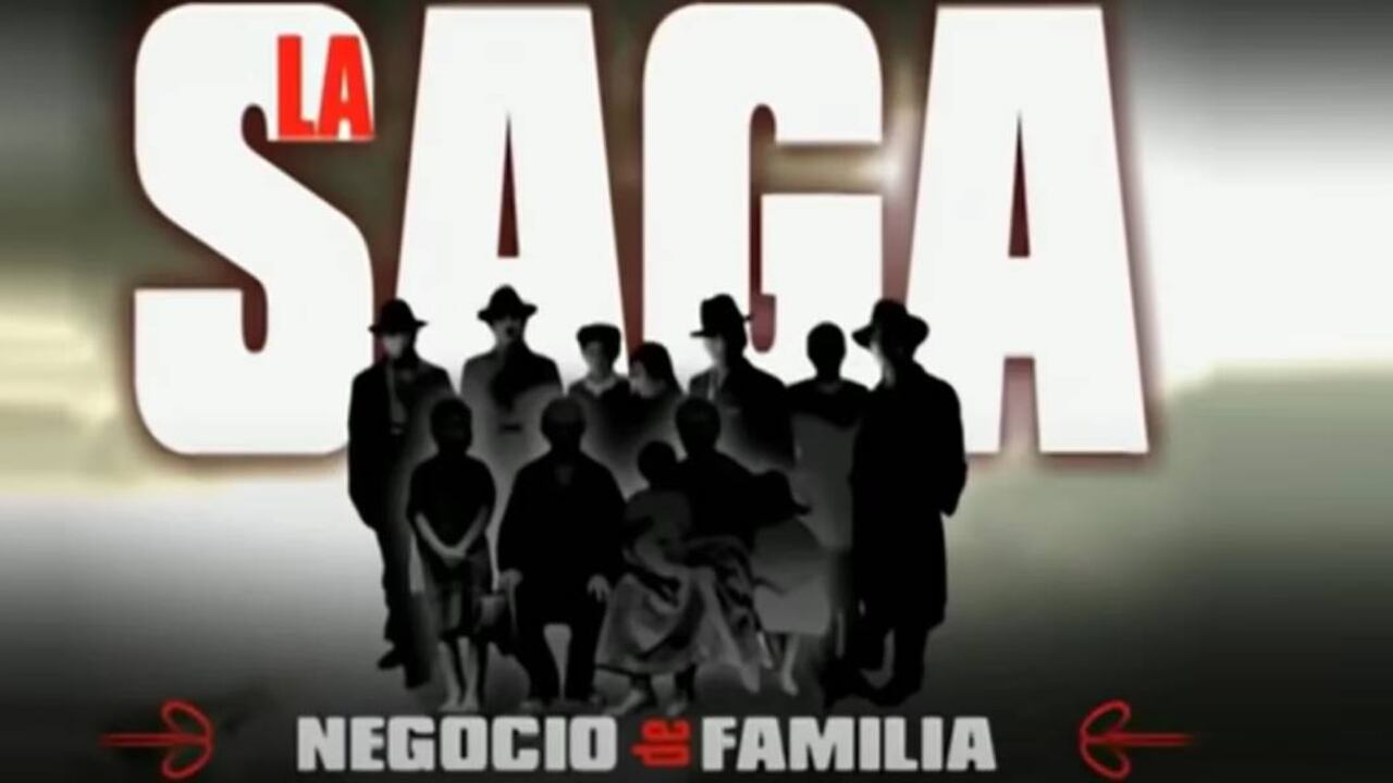 'La saga negocio de familia' fue una exitosa serie de televisión que se emitió en Colombia en el 2004.