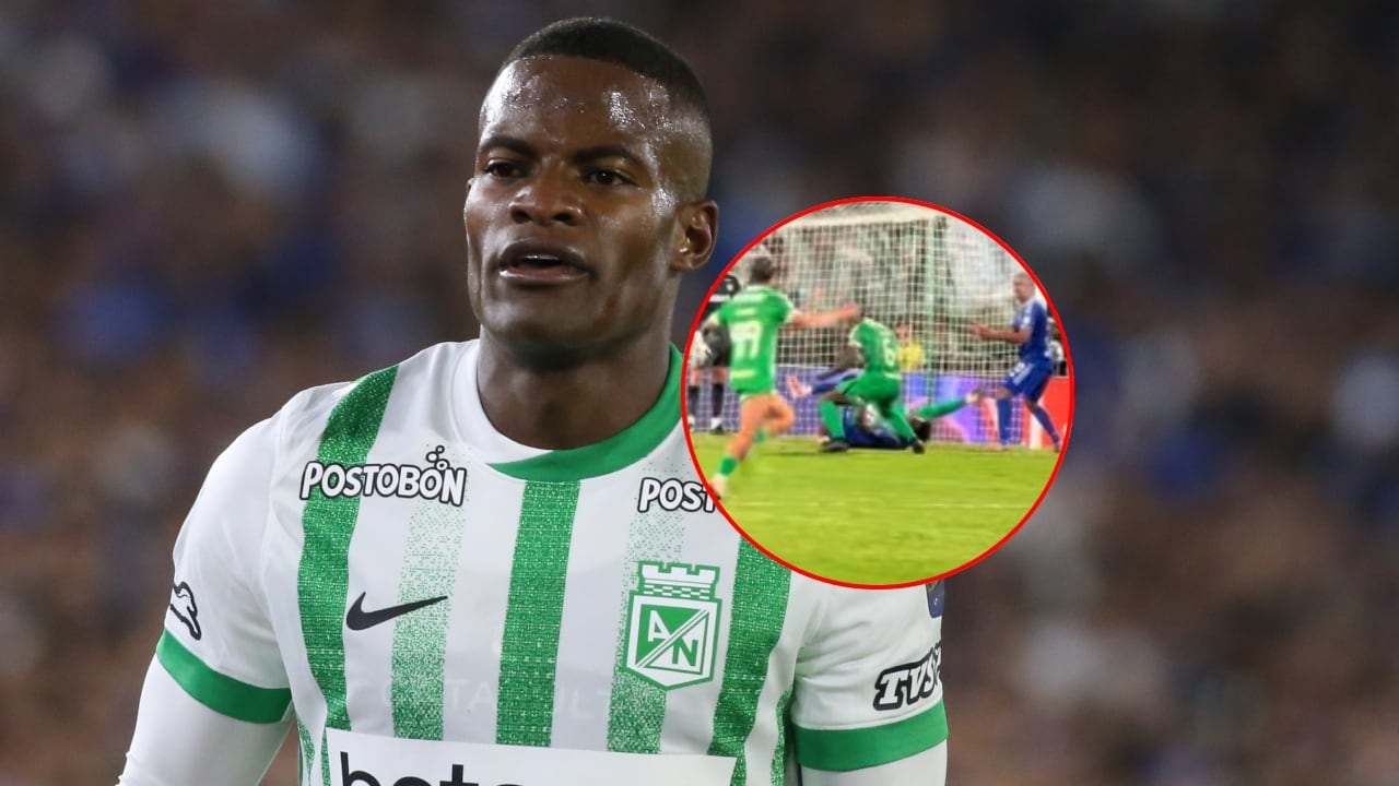 Andrés Román, lateral de Atlético Nacional