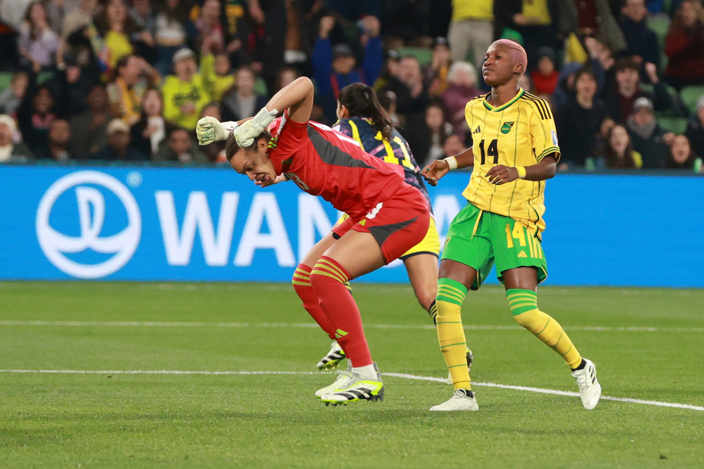Jamaica recibió su primer gol en el Mundial.