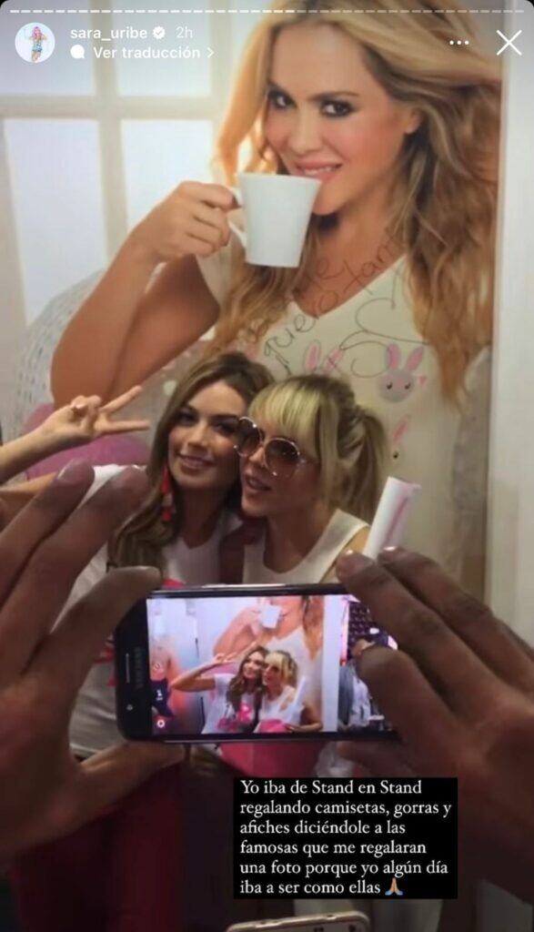 Sara Uribe y Natalia París