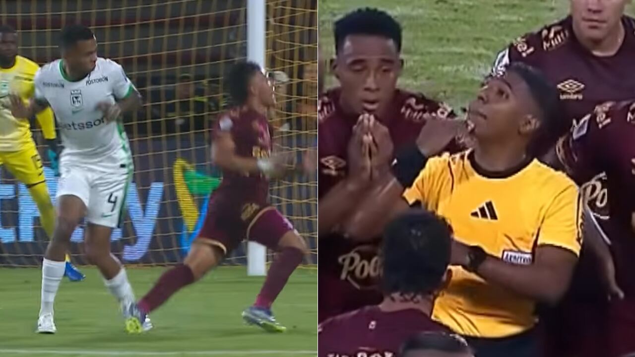 Penal contra Atlético Nacional fue polémico en medio de la fecha 9 de la Liga BetPlay