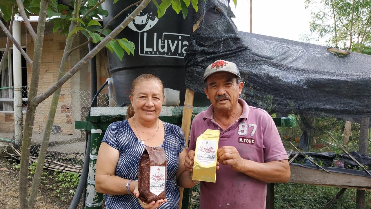 Con apoyo de este proyecto María del Rosario tiene dos productos acreditados como negocios verdes: café y cacao.