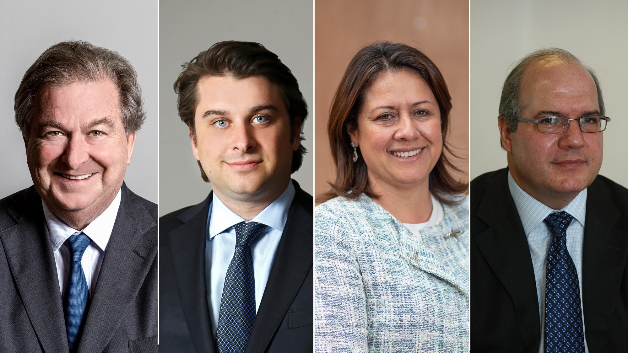 Asamblea de accionistas Nutresa 12 de febrero de 2024
Jaime Gilinski, Gabriel Gilinski, María Ximena Lombana y Christian Murrle