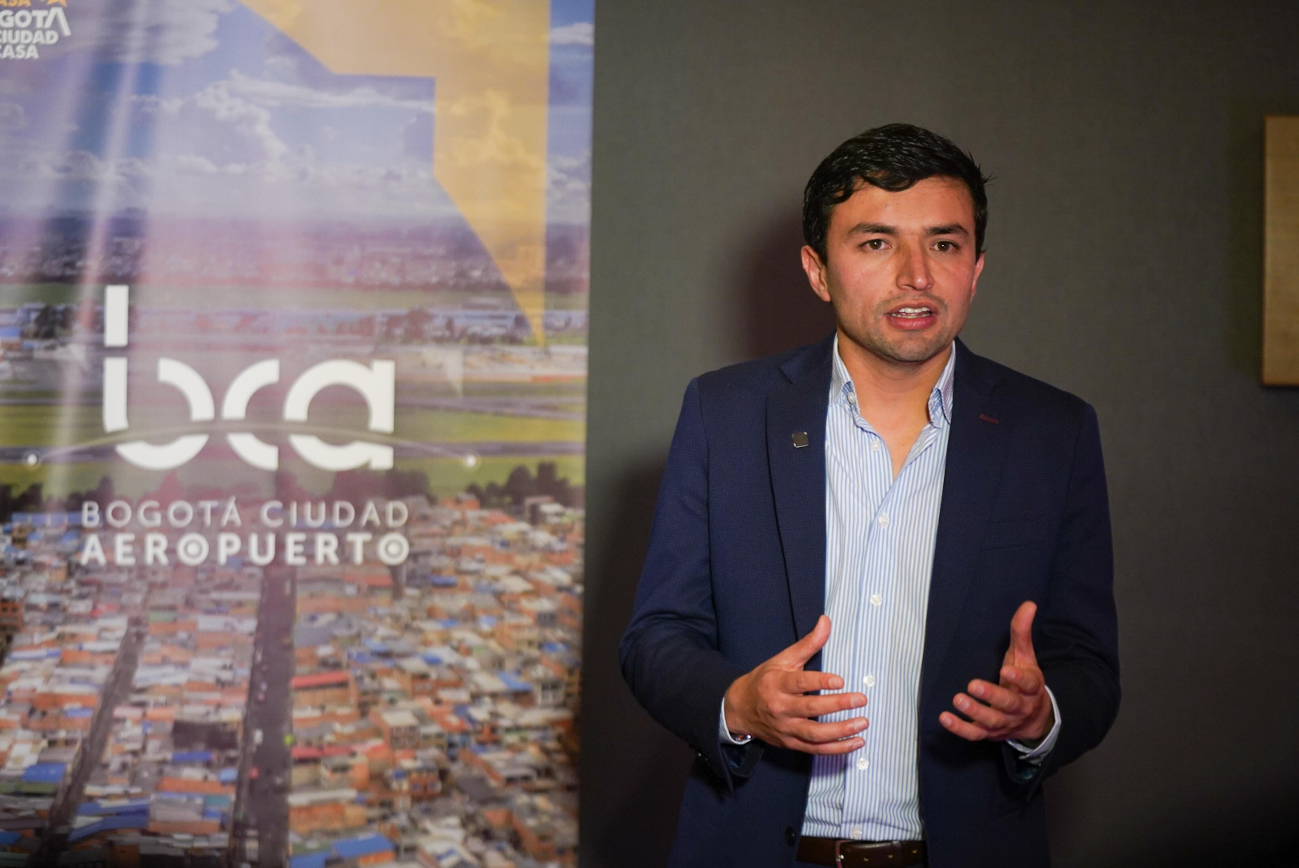 Santiago Carvajal, gerente del programa Bogotá Ciudad Aeropuerto