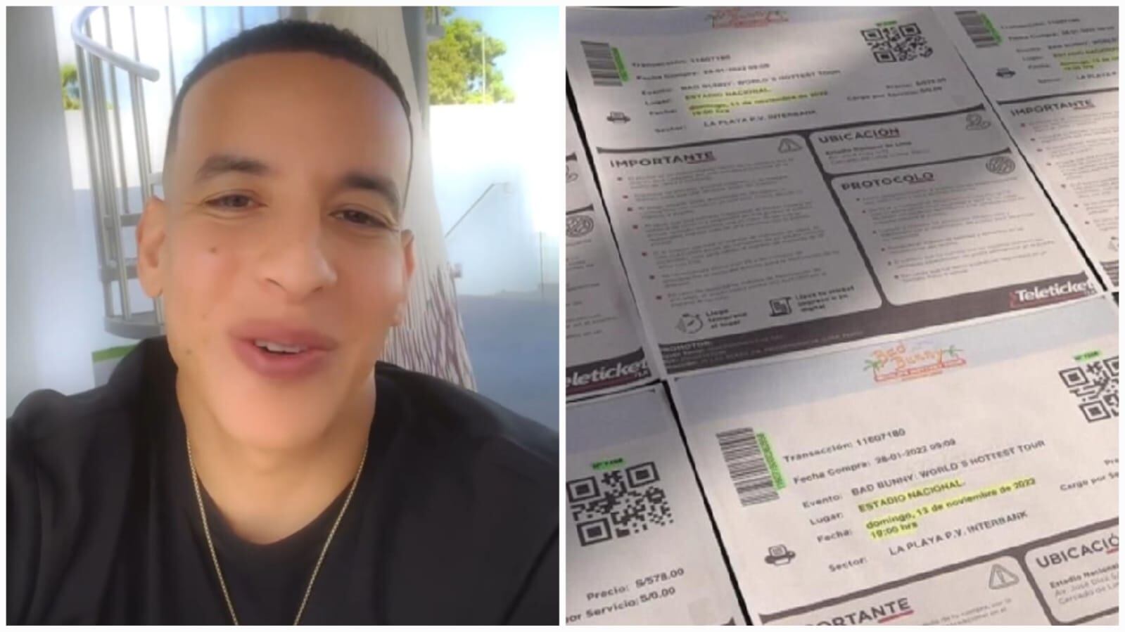 Cientos de peruanos fueron estafados con boletas para el concierto de Daddy Yankee.