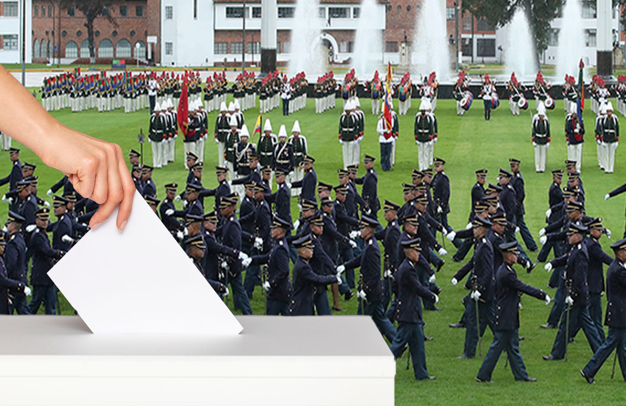 Militares votación